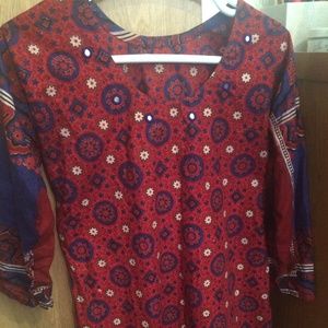 Ethnic Block Print Kurta